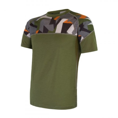 Мъжка мерино тениска MERINO IMPRESS tee ss SAF Мъжка мерино тениска MERINO IMPRESS tee ss SAF